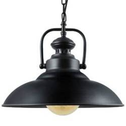 Lampa wisząca ICELAND Czarny E27