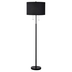 Light prestige Fogo podłogowa czarna LP-0304/2F BK
