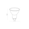 ŻARÓWKA GU10 5W WARM WHITE 3000 K