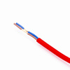 Przewód w oplocie kabel z wtyczką 2m czerwony