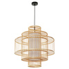 Lampa wisząca Stela rattanowa 1xE27 Boho