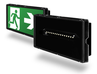 Oprawa awaryjna VELLA SO 350-P M 3H AT IP44 [BLK] (brak piktogramu w zestawie) / 87613
