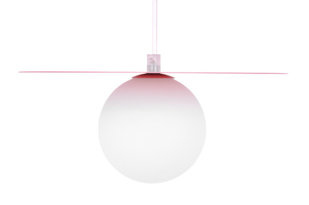 Niebanalna lampa wisząca w kolorze różu K-5441 z serii ROBIN
