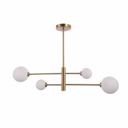 Dorado 4 lampa sufitowa LP-002/4P biało złota