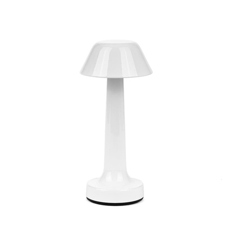 Lampka Biurkowa Nocna V-TAC 2W LED 23cm Ładowanie USB CCT Ściemnianie Biała 