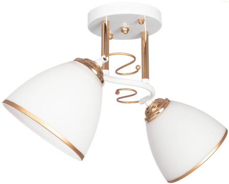 Lampa sufitowa klasyczny żyrandol plafon Aleks  2xE27