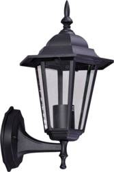 Stylowa, górna lampa elewacyjna K-5009A UP CZARNY z serii STANDARD
