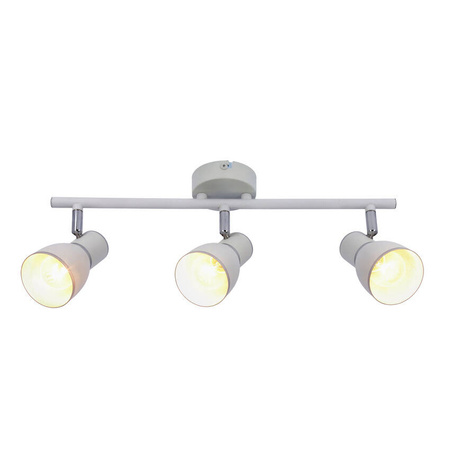 Lampa ścienna listwa 3X40W E14 biały/chrom 93-63403