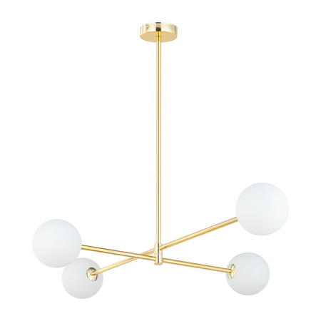 Lampa sufitowa SARIUS Gold 4xG9 wysoka