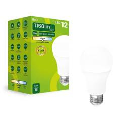 LED A60 E27 12W BULB 1160lm 4000K INQ