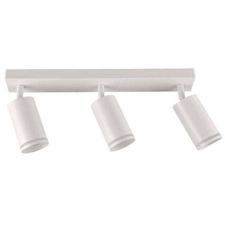 Lampa ścienno-sufitowa PARIS 3 GU10 Biała