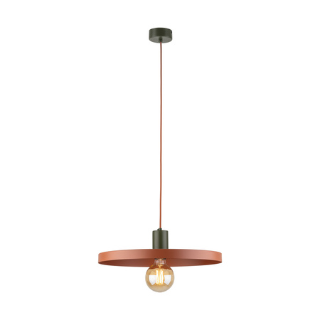 Tk Lighting SILA GREEN BRICK lampa wisząca 1XE27 400