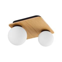 Lampa sufitowa BIANCA Wood 2xG9