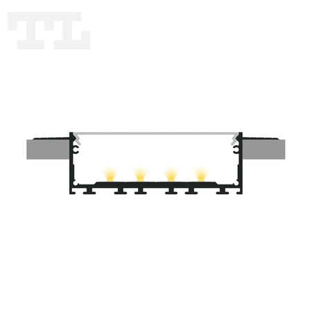 LED P27-7 Profil 1000 mm biały lakierowany (nr kat 8627710)