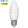 Żarówka LED E27 9W świeczka ciepła C37