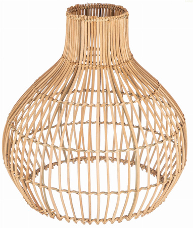 Klosz drewniany Harmony walec rattan