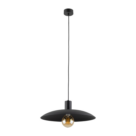 Tk Lighting ASTRA BLACK lampa wisząca 1XE27 