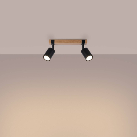 Plafon FAGER 2 czarny