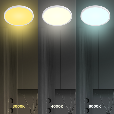 Plafon MAQ 40W 3CCT Biały