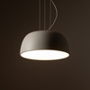 Lampa wisząca SATELLITE silk grey S 38cm 11226 Nowodvorski