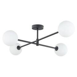 Lampa sufitowa SARIUS Black 4xG9