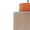 Lampa wisząca Duo JUTA Orange E27 
