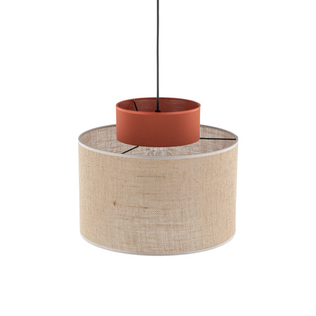 Lampa wisząca Duo JUTA Brown E27 