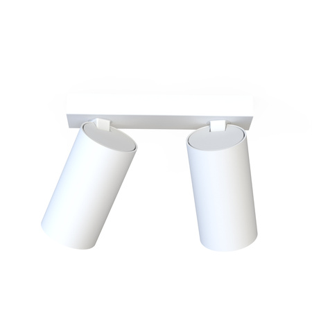 Nowodvorski Lampa sufitowa biało złota reflektor MONO