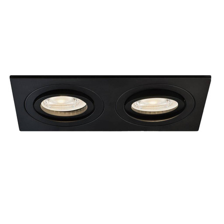 Oprawa OZZO OLAF2-221-BL podwójna kwadratowa czarna