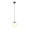 Lampa wisząca z mlecznym kloszem 16 cm K-4921 z serii SAVOY