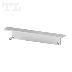 Zaślepka aluminiowa srebrna P21-1 bez otworu (wkręty w komplecie) (nr kat 7721111)