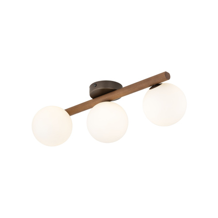 	Lampa sufitowa ESTERA WOOD Orzech 3xG9
