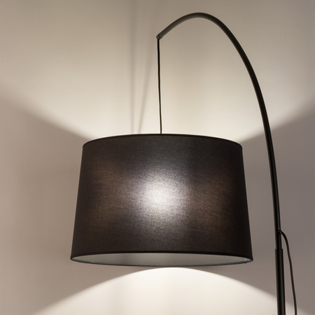 Lampa podłogowa ORTA Black 1xE27