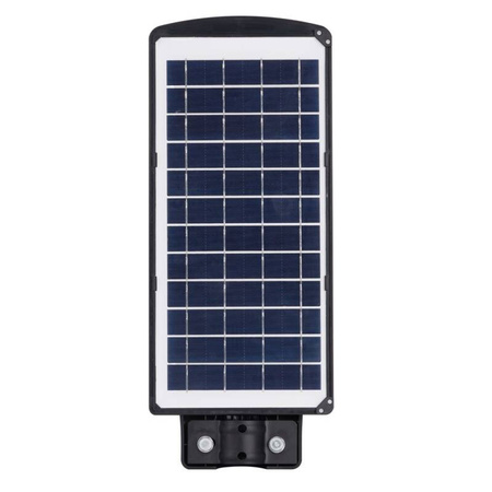 Naświetlacz Solarny LED STREET-6 z czujnikiem PIR, czarny + pilot
