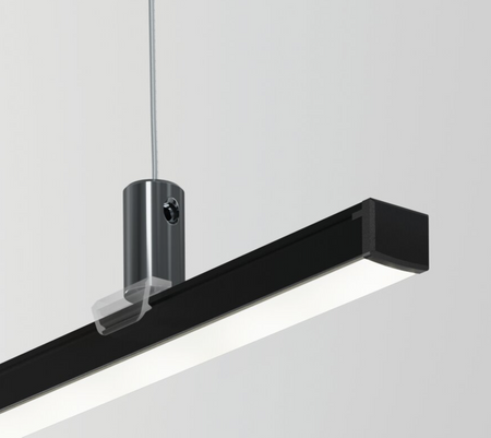 Profil PIKO, anodowany, czarny, 1000 mm