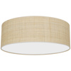 Lampa sufitowa MARSHALL WHITE / RATTAN 3xE27