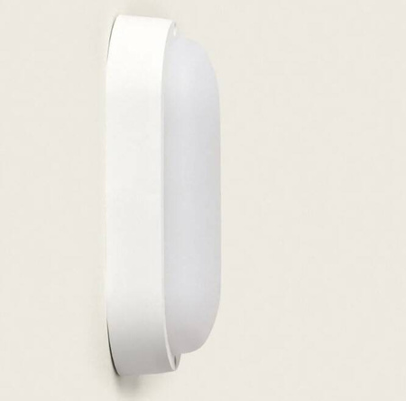 Plafon LED 25W Owalny 94x198 mm Hublot White 6500k z Czujnikiem Ruchu IP65