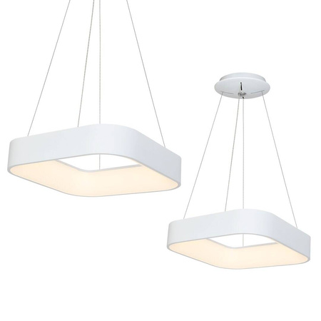 Panel led natynkowy 40x40cm czarny 36W 4000K