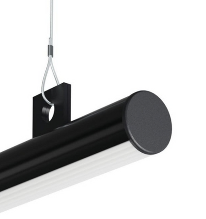 Zaślepka końcowa OLEK-LUK C24204C07 czarna KLUŚ