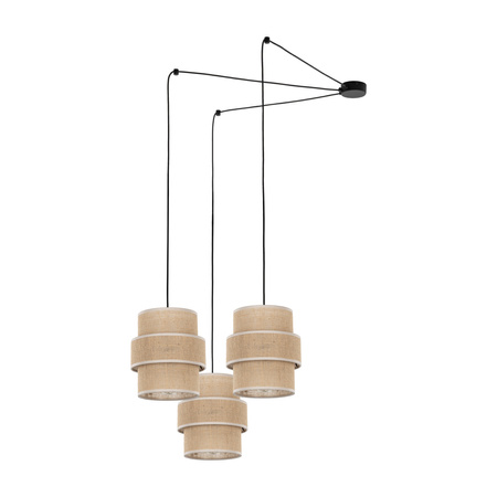 Lampa wisząca Calisto JUTA 3xE27 