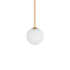 Nowodvorski Lampa wisząca KIER L SATIN GOLD 140cm 1xG9 10308