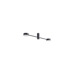Nowodvorski Lampa sufitowa czarna metalowa ORBIT