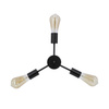 Sparta lampa wisząca czarny 3X60W E27 33-09371