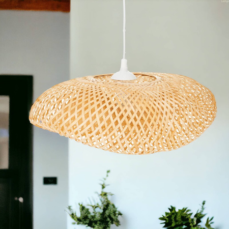 Lampa wisząca BOHO bambusowa duża NUSA 80cm 1xE27