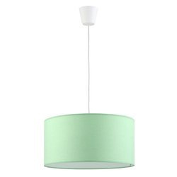 Lampa  wisząca E27 Rondo miętowa 40cm