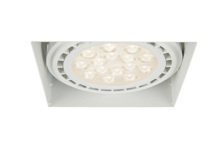 Oprawa OZZO p/t QBOX1 WH AR111 GU10 bezramkowa biała