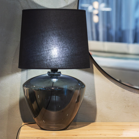 Lampka nocna FIORD Black 1xE27