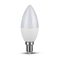 Żarówka LED V-TAC SAMSUNG CHIP 5.5W E14 Świeczka Ściemnialna VT-293D-N 4000K 470lm 5 Lat Gwarancji