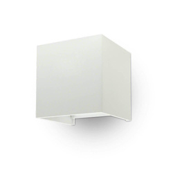 Oprawa Ścienna V-TAC 11W LED Góra Dół Regulowana Chip BRIDGELUX Biały Kwadrat IP65 VT-759-12-W 3000K 1360lm