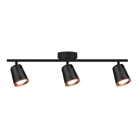 Oprawa Listwa Sufitowa V-TAC 15W LED Czarna VT-818 3000K 1620lm 3 Lata Gwarancji